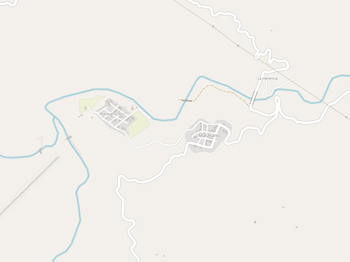 Mapa de Matasano, en la sierra de Chiapas